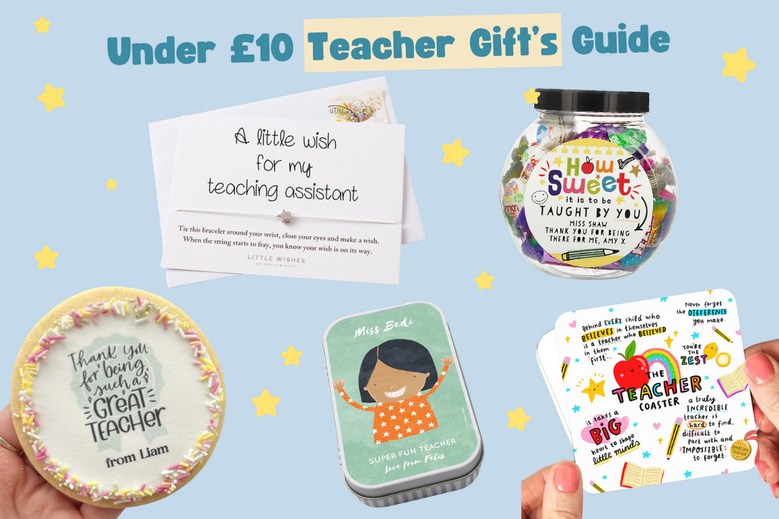 5 Thoughtful Teacher Gifts Under £10