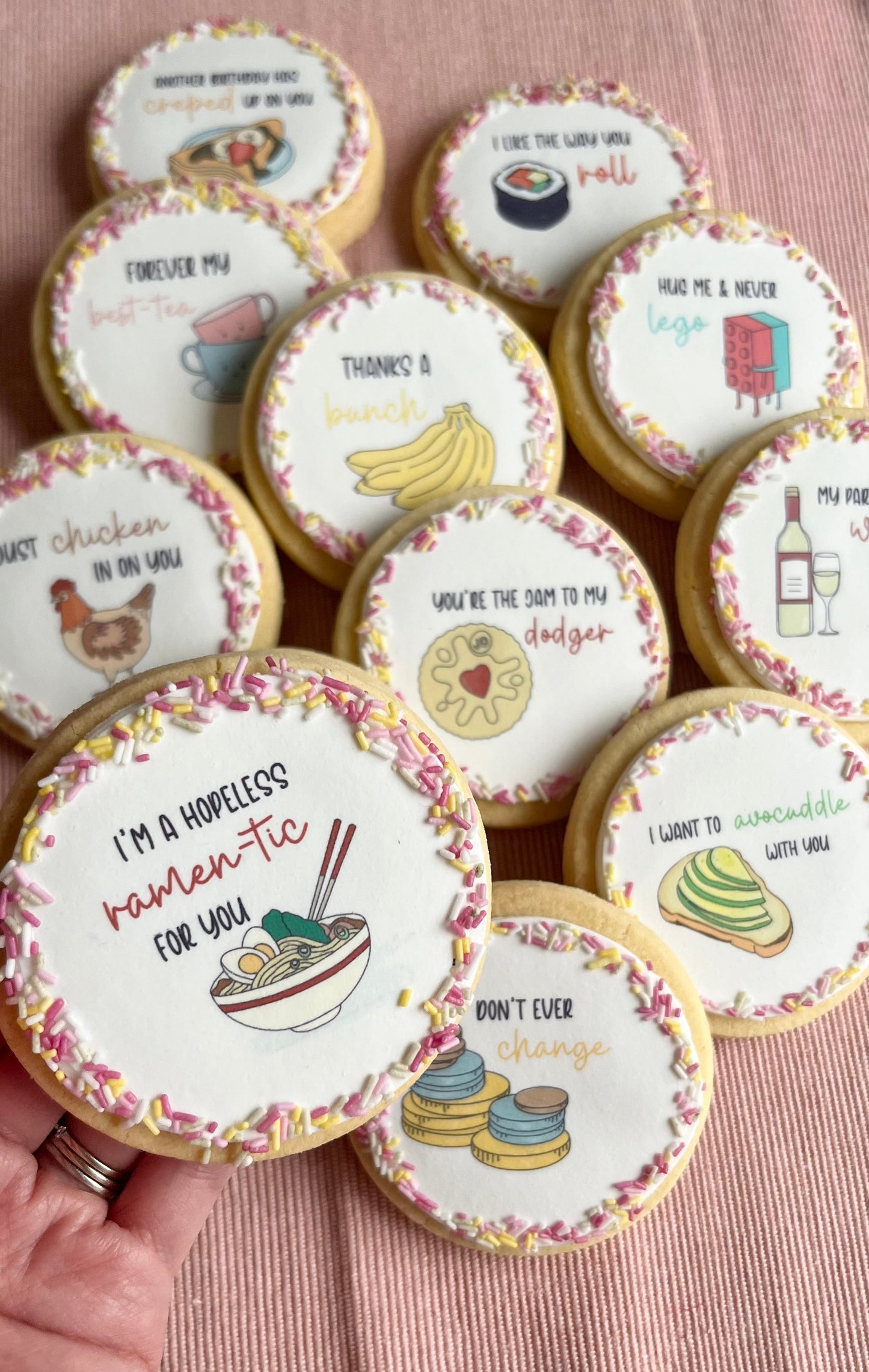 Pun Cookie Card