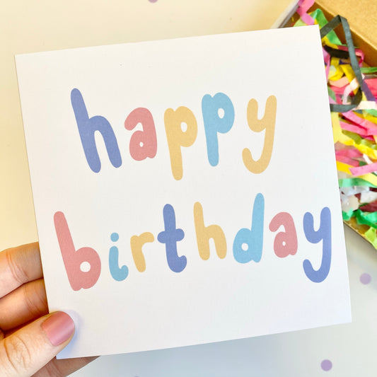 Add-On: Happy Birthday Card