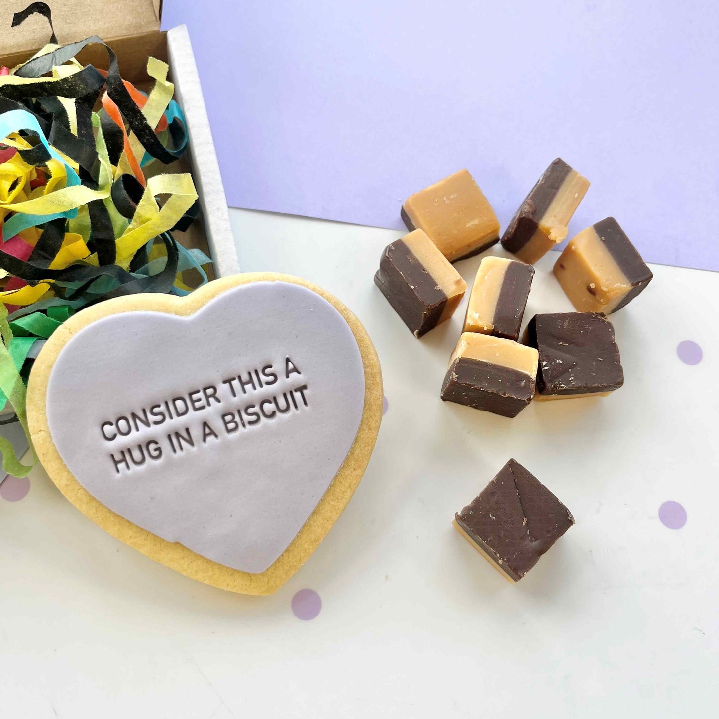 Choc & Vanilla Fudge Set