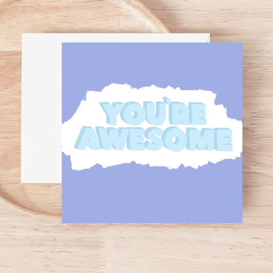 Add-On: You're Awesome Card