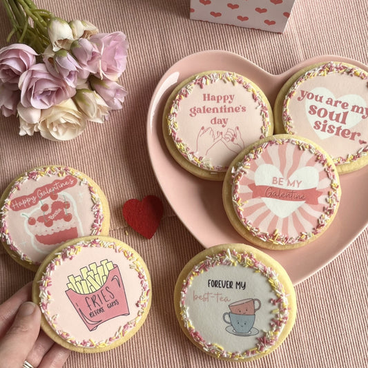 Galentines Cookie Card