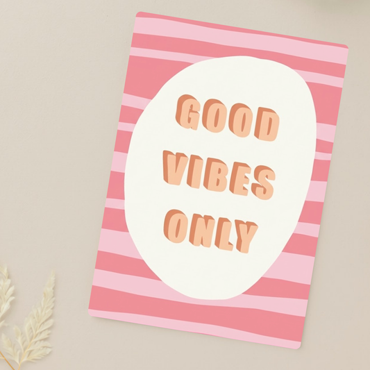 Add-On: Good Vibes Postcard