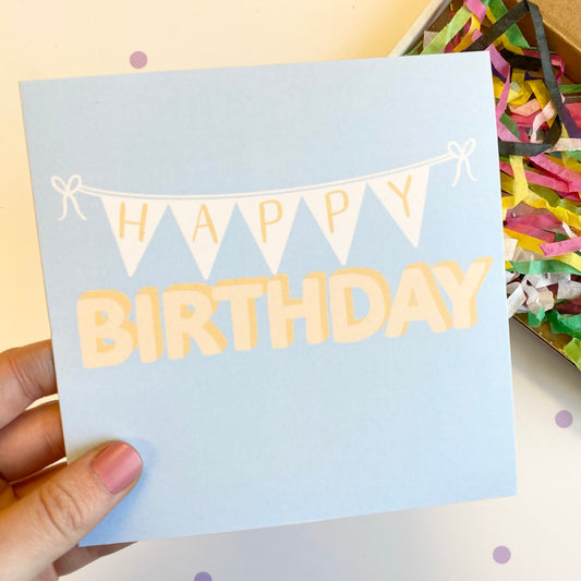 Add-On: Birthday Bunting Card
