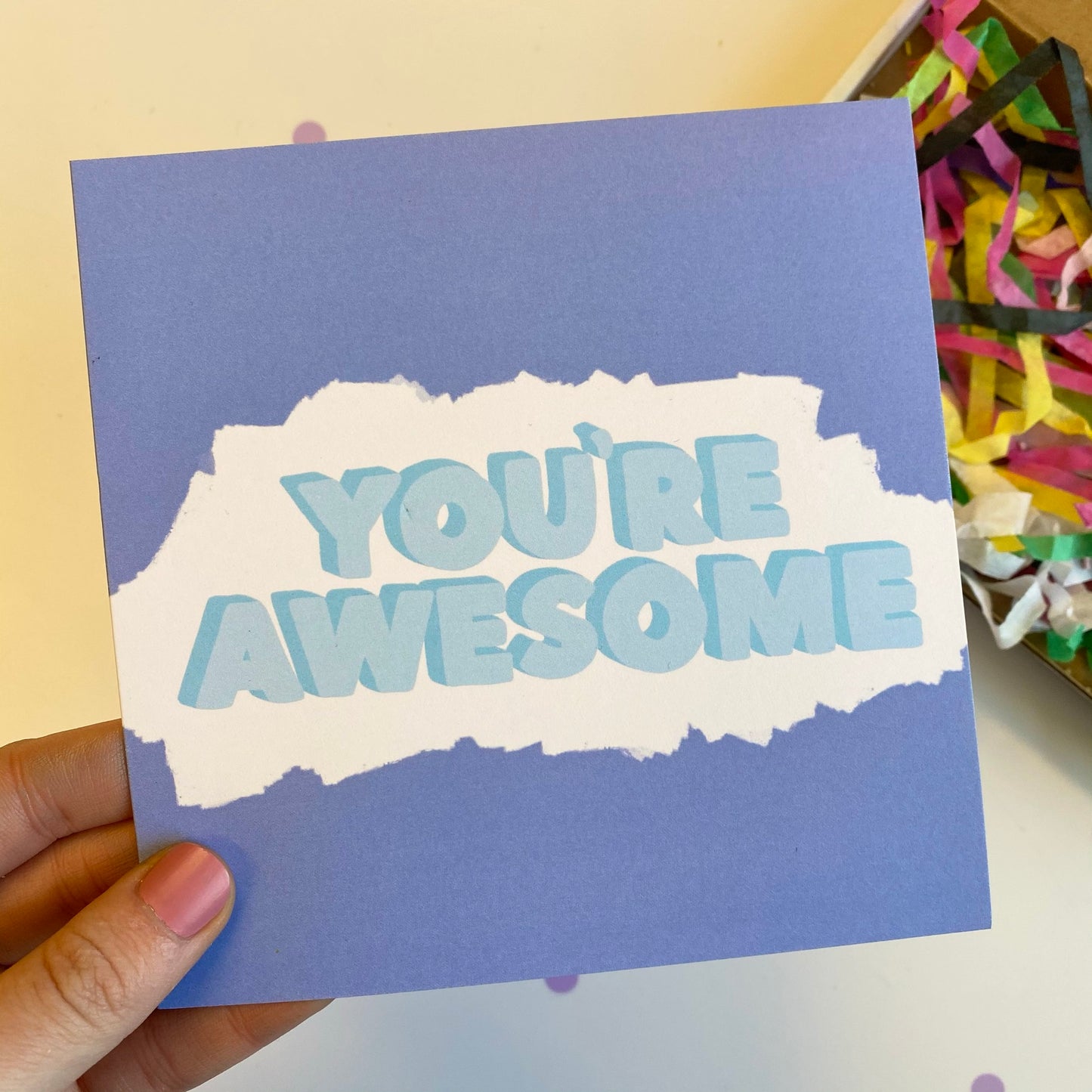 Add-On: You're Awesome Card