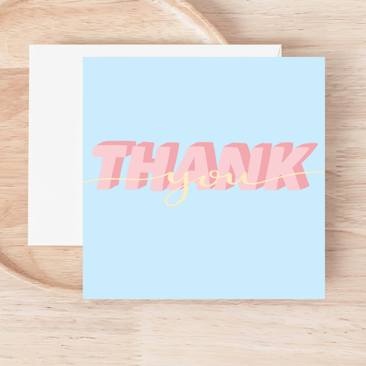 Add-On: Thank You Card