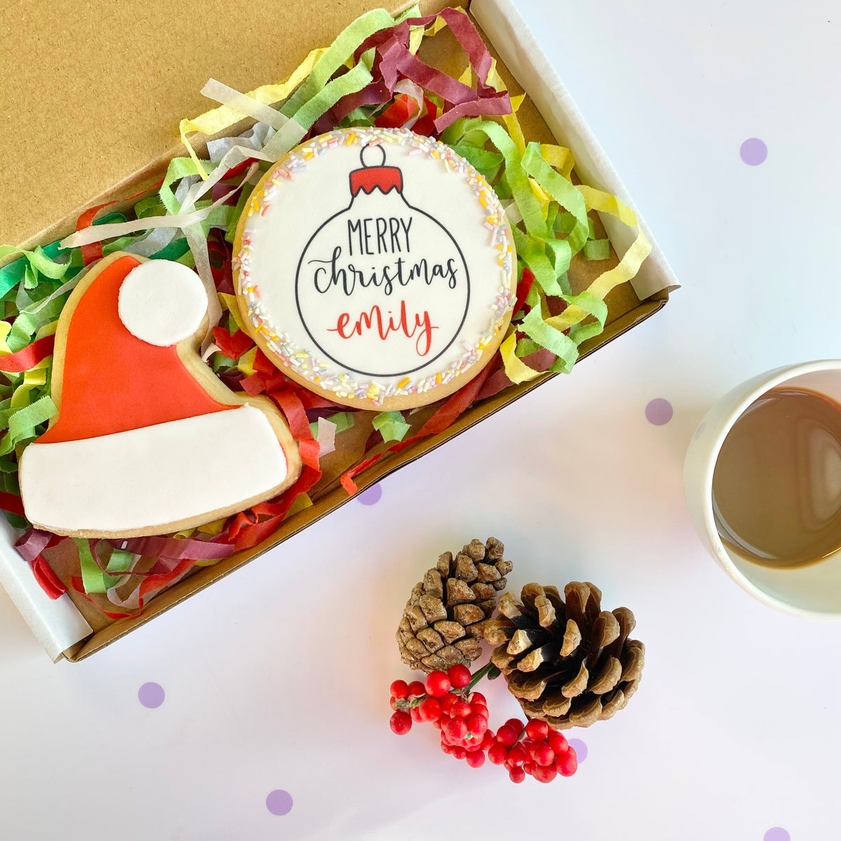 Personalised Bauble Set